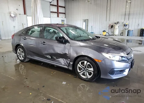 2017 Honda Civic Lx from USA, damaged, VIN 19XFC2F50HE221648